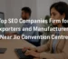 Top SEO Companies Firm for Exporters and Manufacturers Near Jio Convention Centre