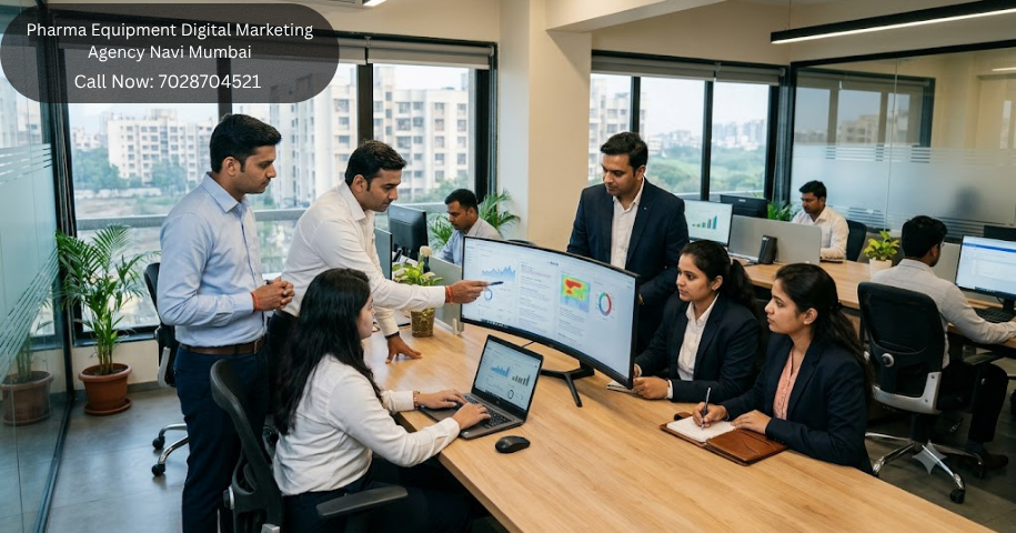 Pharma Equipment Digital Marketing Agency in Navi Mumbai