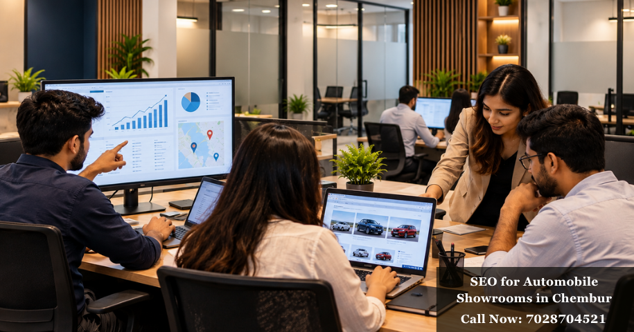 SEO for Automobile Showrooms in Chembur